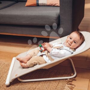 Gyermek hintaszék Easy Relax Beaba - Greige összecsukható barna 0 hó-tól