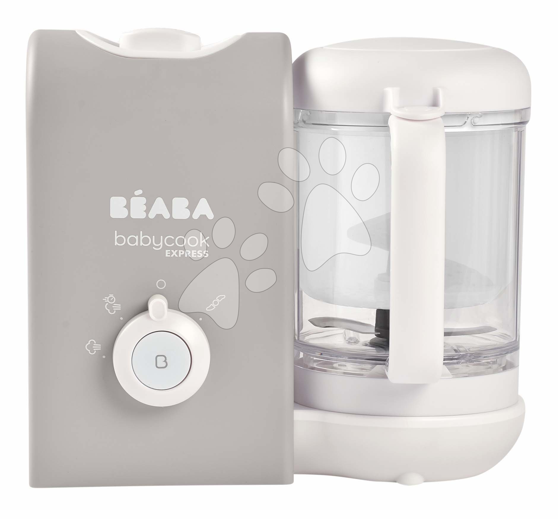 Ételpároló és turmixgép Beaba Babycook® Express Velvet Grey szürke