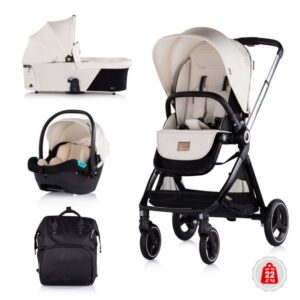 Chipolino Elite 3in1 multifunkciós babakocsi - Biscotta