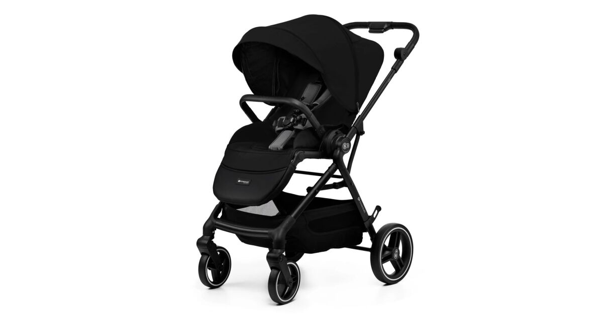 Kinderkraft SELECT Kombinált babakocsi Yoxi 2in1 Pure Black - Image 2