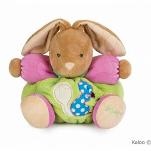 Kaloo plüss nyuszi Colors-Chubby Rabbit Squirrel csörgővel 963252 zöld