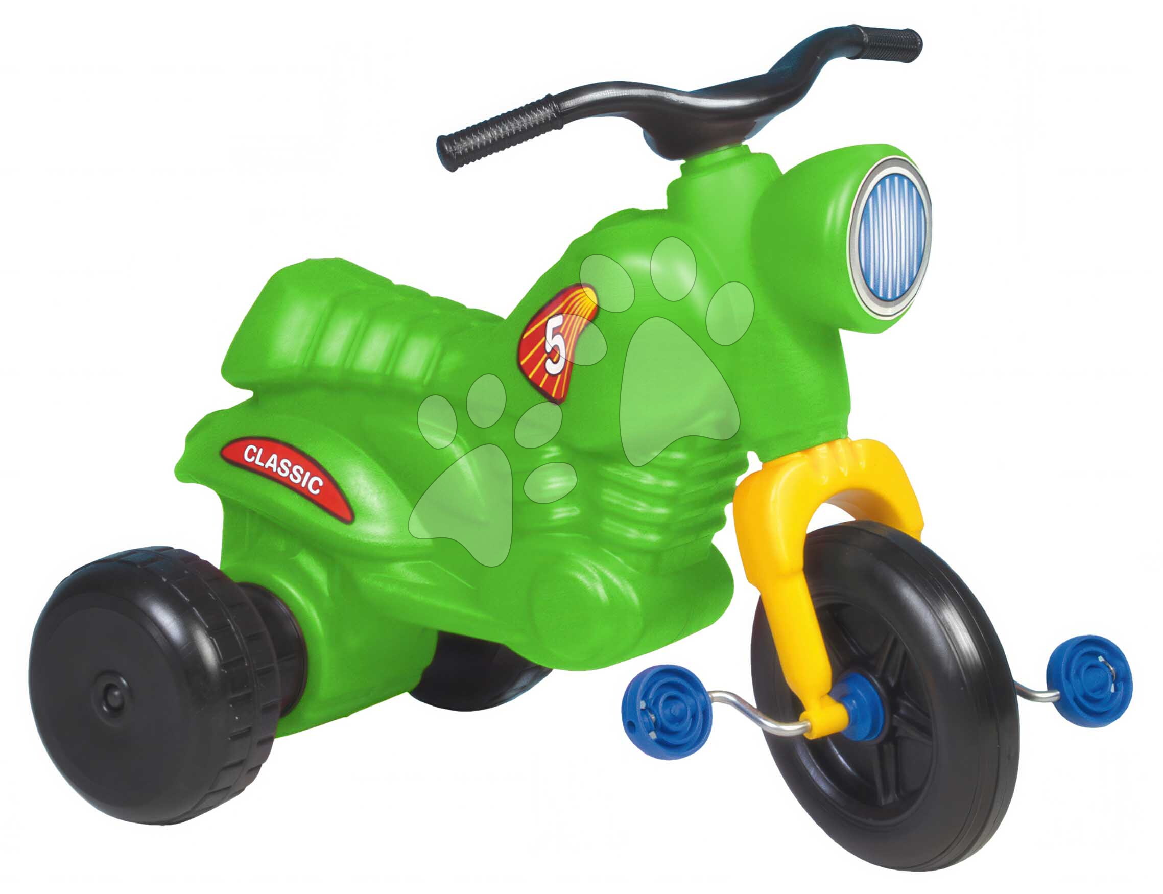Pedálos kismotor Classic 5 Dohány zöld