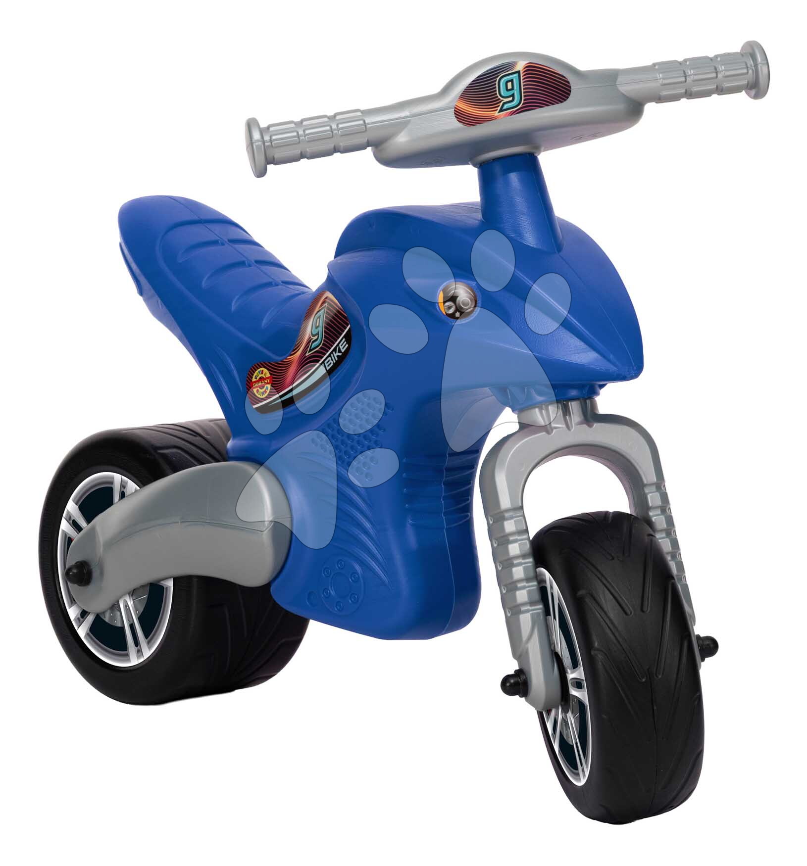 Bébitaxi kismotor Motorbike 9 Blue Dohány kék 50 kg teherbírással