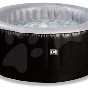 Pezsgőfürdő Silver Classic Whirpool black Exit Toys 140 fúvókával kerek 204 cm az átmérője fekete 6 évtől