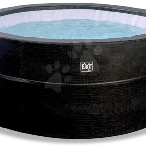 Pezsgőfürdő Leather Premium Whirpool Exit Toys 120 fúvókával 184*73 cm fekete 6 évtől