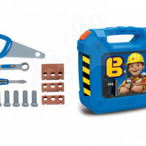 Smoby szerszámos bőrönd Bob mester 360153 kék