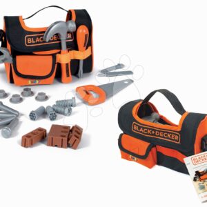 Szarszámos táska Fabric Tool Case Black&Decker Smoby 21 kiegészítővel