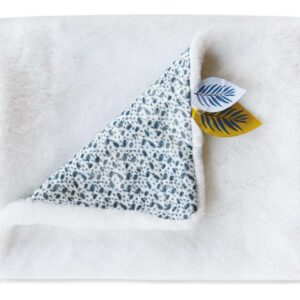 Takaró legkisebbeknek Yoca le Koala White Doudou et Compagnie kétoldalas fehér 70*100 cm 0 hó-tól