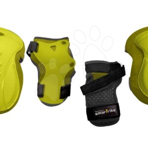 smarTrike védőfelszerelés Safety Gear set S térdre és csuklóra ergonomikus műanyagból zöld 4002003