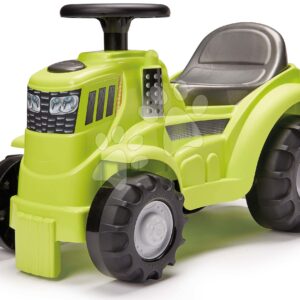 Bébitaxi traktor zöld Tractor Ride On Écoiffier tárolóhellyel az ülés alatt 12 hó-tól