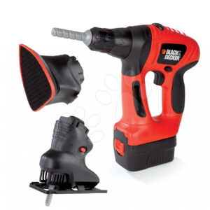 Smoby többfunkciós munkaeszköz Black&Decker Quatro szett 500167 piros-fekete