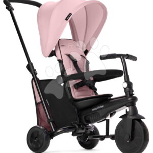 Tricikli és babakocsi összecsukható 5in1 STR3 Peach smarTrike dönthető üléssel TouchSteering EVA kerekekkel 10 hó-tól