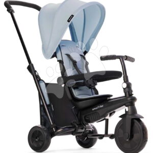 Tricikli és babakocsi összecsukható 5in1 STR3 Cool Grey smarTrike dönthető üléssel TouchSteering EVA kerekekkel 10 hó-tól