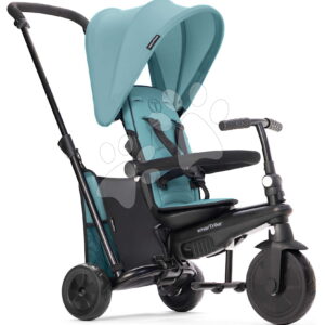 Tricikli és babakocsi összecsukható 5in1 STR3 Turquoise smarTrike dönthető üléssel TouchSteering EVA kerekekkel 10 hó-tól