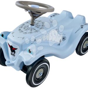 Bébitaxi járgány Bobby Car Classic Blowball BIG kék dudával és menő matricákkal 12 hó