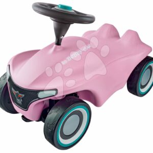 Bébitaxi Bobby Car Neo Rosé BIG rózsaszín hanggal 3-rétegű gumikerekek ergonomikus ülőke 12 hó-tól