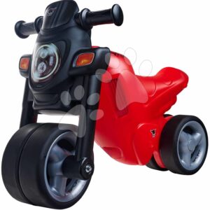 Bébitaxi kismotor Sport Balance Bike Red BIG hanggal széles dupla gumikerekekkel piros 18 hó-tól