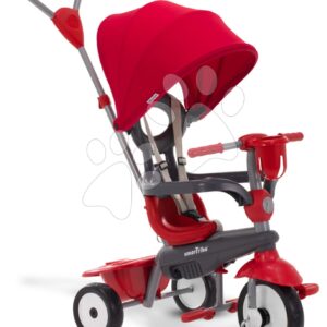 Tricikli Breeze Plus Red Classic smarTrike TouchSteering vezérlés kulacstartóval gumikerekekkel lengéscsillapítóval 10 hó-tól