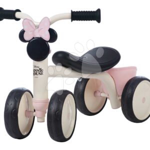 Bébitaxi Minnie Disney Rookie Ride-On Smoby fém szerkezettel és elfordítható kormánnyal 12 hó-tól