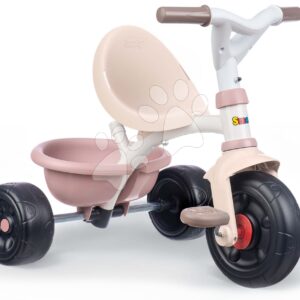 Tricikli Be Fun Tricycle Pink Smoby 95 cm tolókarral 15 hó-tól