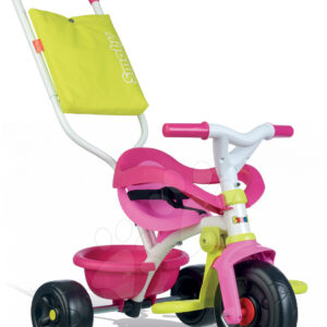 Smoby tricikli Be Fun Confort Rose 740406 rózsaszín-zöld