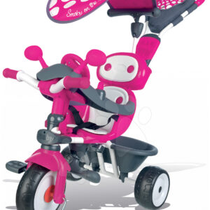 Smoby gyerek tricikli Baby Driver 740600 rózsaszín-szürke