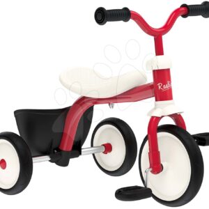 Tricikli és bébitaxi Retro Rookie Trike Smoby ultrakönnyű pedálakkal és gumikerekekkel 24 hó