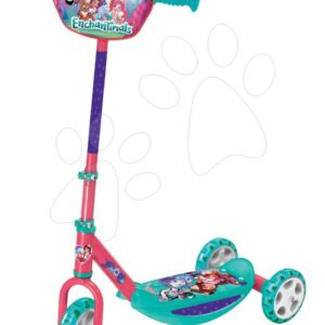 Háromkerekű roller Enchantimals Smoby állítható kormánnyal, csúszásmentes