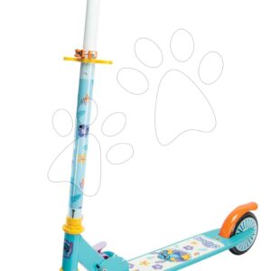 Kétkerekű roller Stitch 2 Wheels Scooter Smoby összecsukható fékkel és magasságilag állítható kormánnyal max. 83 cm 5 évtől