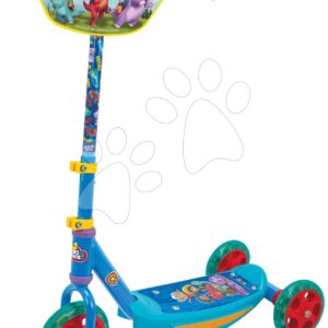 Háromkerekű roller Dino Ranch Smoby magasságilag állítható csúszásmentes kormány