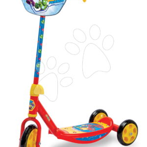Háromkerekű roller Iron Man 3 Wheels Scooter Smoby csúszásmentes magasságilag állítható kormány max. 67 cm
