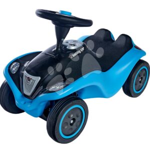 Bébitaxi autó Next Bobby Car Blue BIG kékes-fekete hanggal fénnyel és speciéális hűtőmaszkkal 12 hó-tól