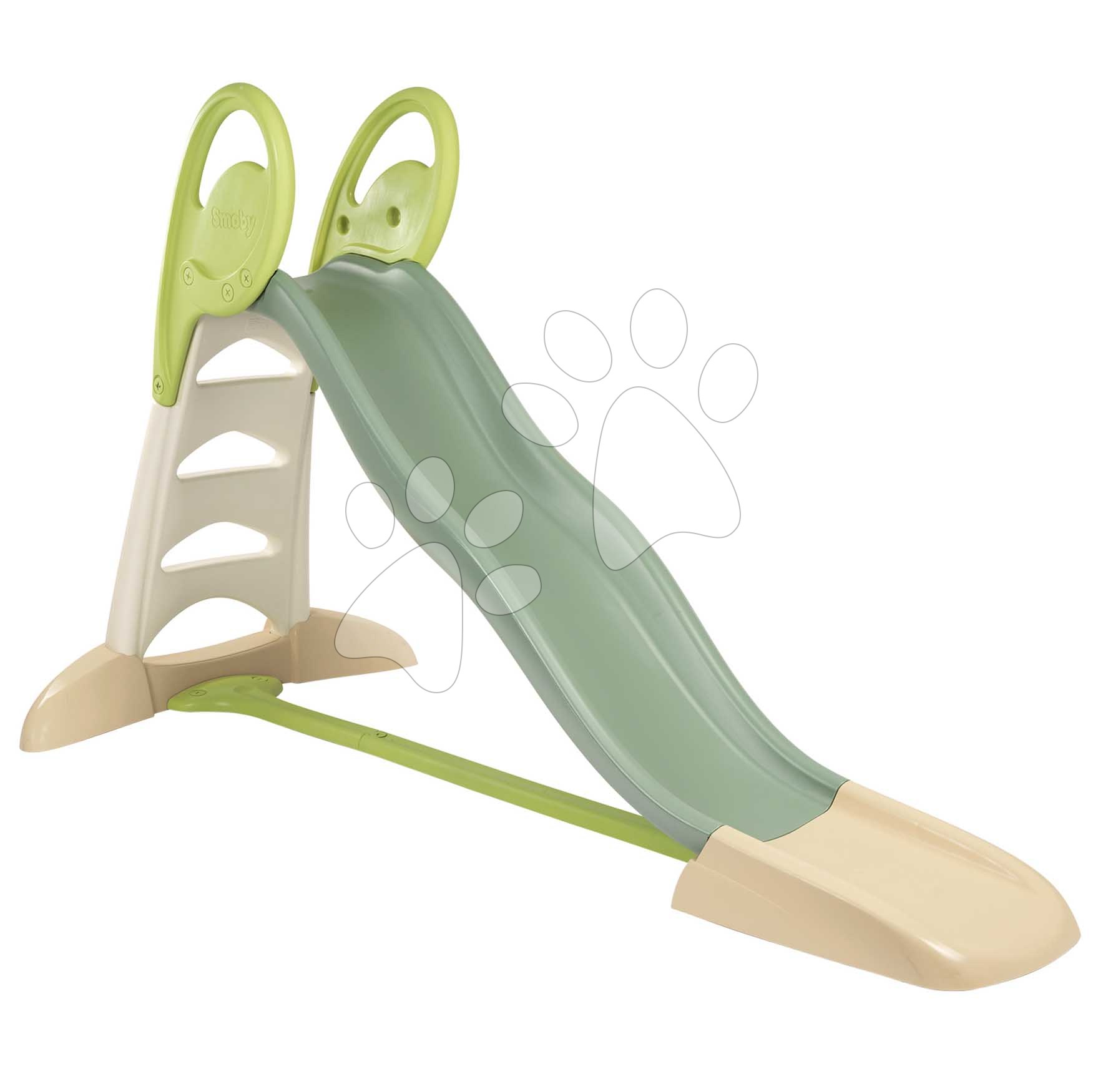Csúszda dupla hullámmal és vízsugárral 230 cm Toboggan XL Slide Life Smoby erős szerkezettel és UV szűrővel