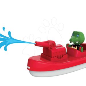 AquaPlay kishajó vízágyúval Fireboat és krokodíl Nils kapitánnyal 262