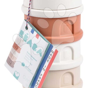 Tejpor adagoló Formula Milk Container Cotton White Terracotta Beaba 4 részes narancssárga-barna 0 hó-tól