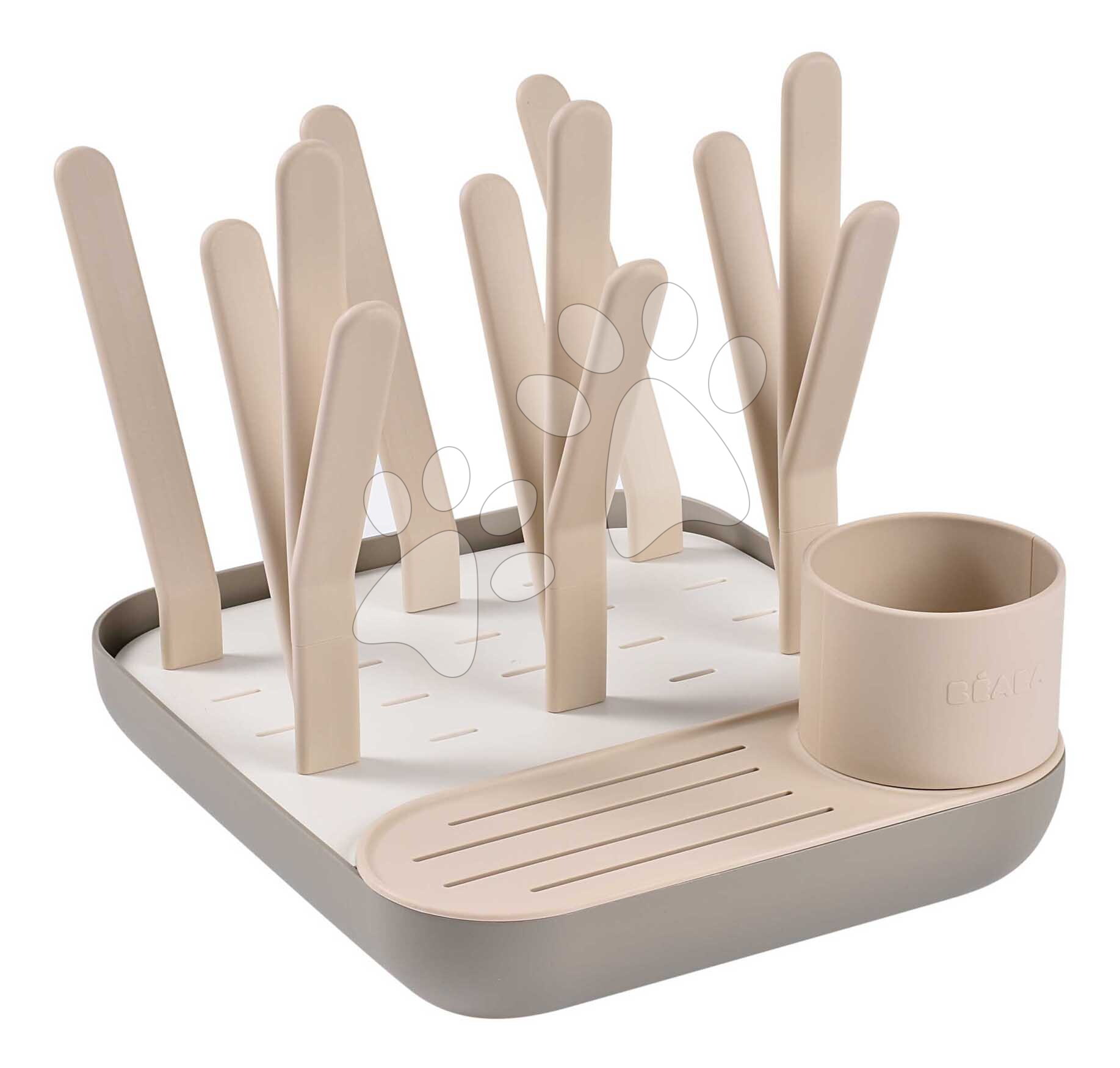 Cumisüveg-csepegtető Forest Draining Rack Clay Gazelle Beaba moduláris 6 cumisüvegre barna 0 hó-tól