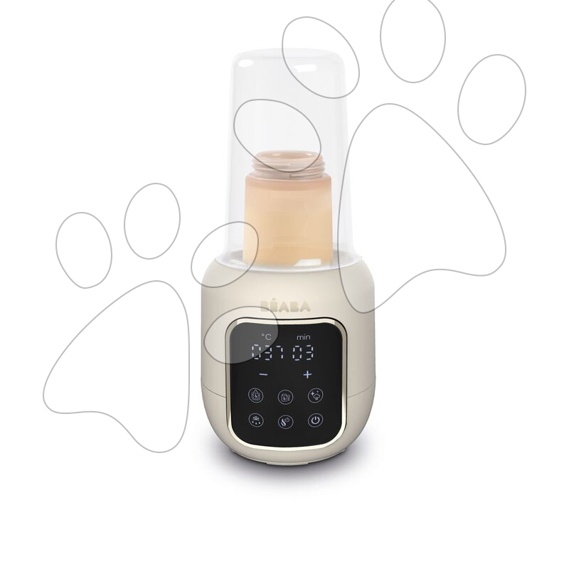 Cumisüveg-melegítő és sterilizáló Multi Milk Clay Beaba 5 program barna 0 hó kortól