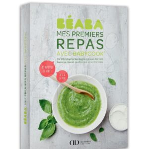 Szezonális szakácskönyv Beaba francia nyelvű 80 illusztrált recepttel 4-24 hó korosztálynak