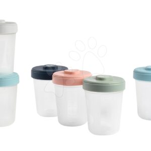 Szett 6 ételtároló Beaba Toddler Food Storage 6 clip 6x250 ml