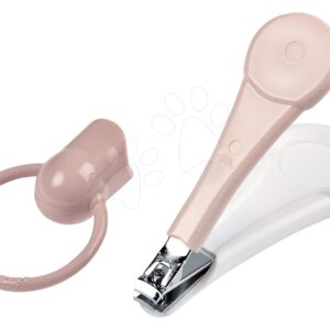 Baba körömvágó csipesz Beaba Baby Nail Clippers Old Pink rózsaszín 0 hó-tól