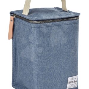 Thermo ételtároló doboz tartó Beaba Heather Blue kék