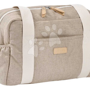 Pelenkázótáska babakocsihoz Paris Changing Bag Eco Clay Beaba pelenkázó alátéttel bézs