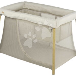 Prenosná postieľka pre bábätko 3in1 Travel Cot Easy Sleep Clay Gazelle Beaba skladacia hnedá od 0-24 mes BE946005
