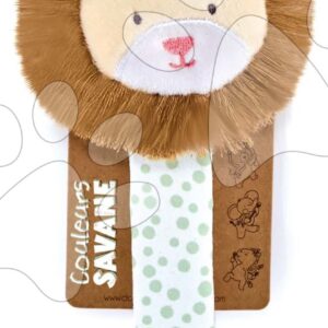 Cumi csipesz plüss állatkával Couleurs Savane Doudou et Compagnie 18 cm 0 hó-tól
