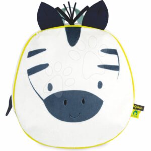 Hátizsák Zebra My Cuddle Backpack Home Kaloo cipzáras 26*25 cm gyerekeknek 2 évtől